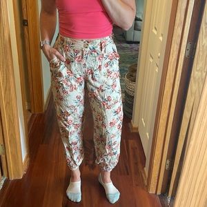 Gorgeous Floral Joggers by Angie